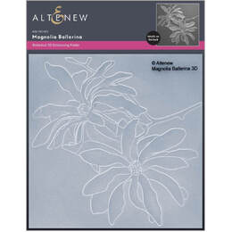 Altenew 3D Embossing Folder - Magnolia Ballerina ALT6662