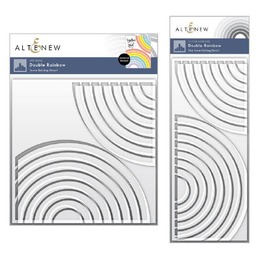 Altenew Stencil 6x6 & Slim Stencil - Double Rainbow ALT6675