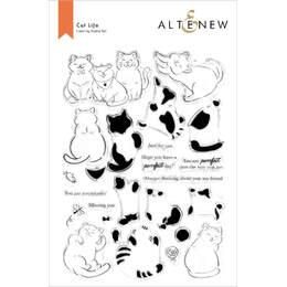 Altenew Clear Stamps - Cat Life ALT6955