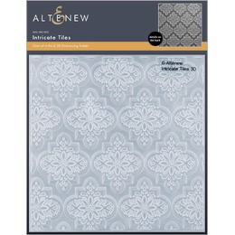Altenew 3D Embossing Folder - Intricate Tiles ALT7338