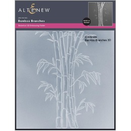 Altenew 3D Embossing Folder - Bamboo Branches ALT7662