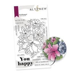 Altenew Clear Stamps - Bold Bouquet ALT7683