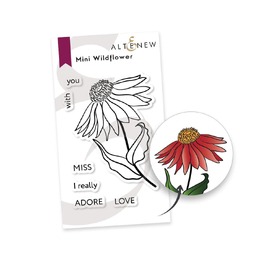 Altenew Mini Wildflower Clear Stamps - Playful Wildflower ALT7696