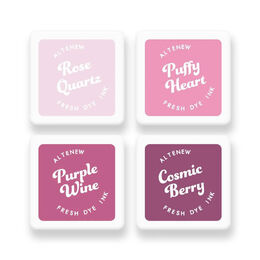 Altenew Fresh Dye Ink Mini Cube Set - Rose Petal ALT8141