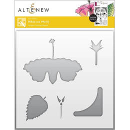 Altenew Stencil - Hibiscus Motif ALT8217
