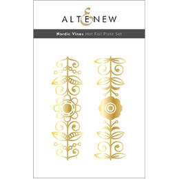 Altenew Hot Foil Plate Set - Nordic Vines ALT8220