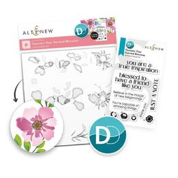 Altenew Stencil - Dynamic Duo: Painted Blossoms ALT8907BN