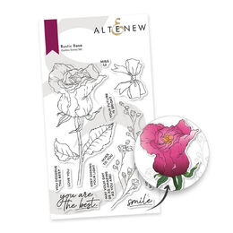 Altenew Clear Stamps - Rustic Rose ALT8919