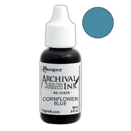 Wendy Vecchi Archival Reinker .5oz - Cornflower Blue ARD39013