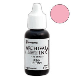 Wendy Vecchi Archival Reinker .5oz - Pink Peony ARD45892
