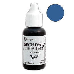 Wendy Vecchi Archival Reinker .5oz - Night Sky ARD74069