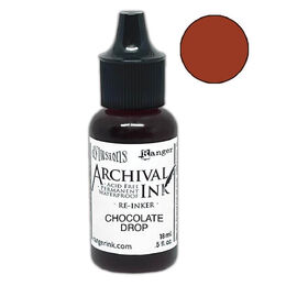 Dylusions Archival Re-Inker 0.5oz - Chocolate Drop ARD92124