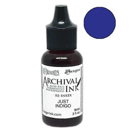 Dylusions Archival Re-Inker 0.5oz - Just Indigo ARD92179