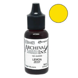 Dylusions Archival Re-Inker 0.5oz - Lemon Zest ARD92186