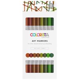 Spectrum Noir Colorista Art Marker 8/Pkg - Natural Tones