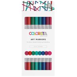 Spectrum Noir Colorista Art Marker 8/Pkg - Rich Shades