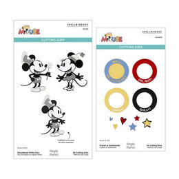 Spellbinders Bundle Dies - Say Cheese Classic Mouse Collection - Say Cheese Classic Mouse Character BD-0971