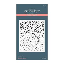 Spellbinders Press Plates - Home for the Holidays Collection - Sprinkled Confetti BP-200
