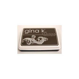 Gina K Designs Ink Pad - Charcoal Brown