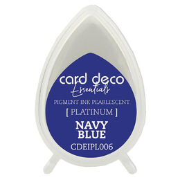Couture Creations Card Deco Essentials Fast-Drying Pigment Ink Pearlescent - Navy Blue CDEIPL006