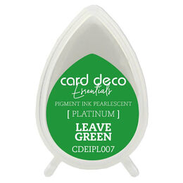 Couture Creations Card Deco Essentials Fast-Drying Pigment Ink Pearlescent - Leave Green CDEIPL007