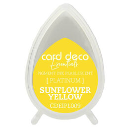 Couture Creations Card Deco Essentials Fast-Drying Pigment Ink Pearlescent - Sunflower Yellow CDEIPL009