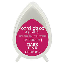 Couture Creations Card Deco Essentials Fast-Drying Pigment Ink Pearlescent - Dark Pink CDEIPL012