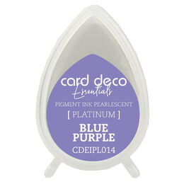 Couture Creations Card Deco Essentials Fast-Drying Pigment Ink Pearlescent - Blue Purple CDEIPL014
