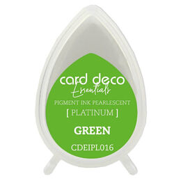 Couture Creations Card Deco Essentials Fast-Drying Pigment Ink Pearlescent - Green CDEIPL016