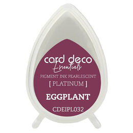 Couture Creations Card Deco Essentials Fast-Drying Pigment Ink Pearlescent - Eggplant CDEIPL032