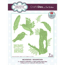 Creative Expressions Craft Dies - Necessities - Woodpecker (by Sue Wilson) CED23053