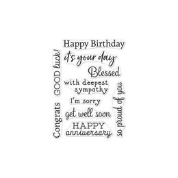 Hero Arts Clear Stamps - Occasions CM336