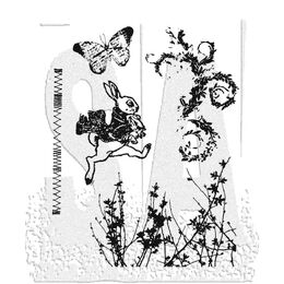 Tim Holtz Stampers Anonymous Cling Mount Stamp - Spring Sprung CMS084
