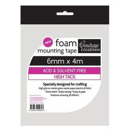 Couture Creations - Foam Mounting Tape High Tack 6mm x 4m CO721962