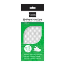 Couture Creations - 3D Foam Mini Dots 5 x 5 mm 360 pcs CO723781