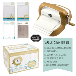 GoCut & Emboss Die Cutting & Embossing Machine Value Set
