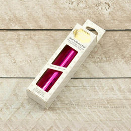 Couture Creations - Heat Activated Pink Foil - Iridescent Triangular Finish