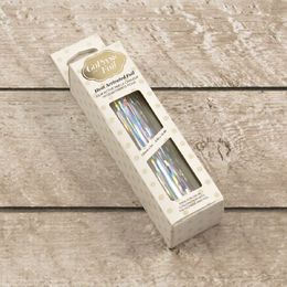 Couture Creations - Heat Activated Silver Foil - Iridescent Pillars Finish
