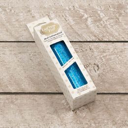 Couture Creations - Heat Activated Cyan Foil - Iridescent Flakes Pattern