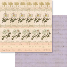 Couture Creations Paper 12x12 - Butterfly Garden - Sheet 4