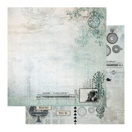 Couture Creations Paper 12x12 - Gentlemans Emporium - Sheet 4