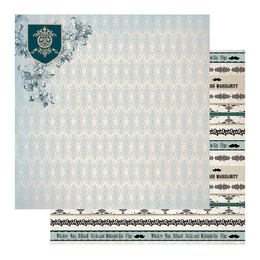 Couture Creations Paper 12x12 - Gentlemans Emporium - Sheet 7