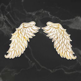 Couture Creations Cut & Create Die Steampunk Dreams - Open Wings (2pc) 58 x 111mm