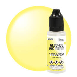 Couture Creations Alcohol Ink Fluro - Yellow (12ml)