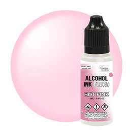 Couture Creations Alcohol Ink Fluro - Hot Pink (12ml)
