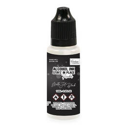 Couture Creations STAYZ IN PLACE Alcohol Ink Pad 12ml Reinker - Jet Black