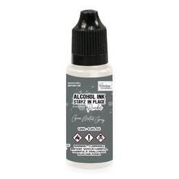 Couture Creations STAYZ IN PLACE Alcohol Ink Reinker - Gun Metal Grey Pearlescent