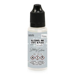 Couture Creations STAYZ IN PLACE Alcohol Ink Reinker - Sterling Silver Pearlescent