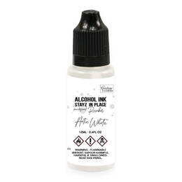 Couture Creations STAYZ IN PLACE Alcohol Ink Reinker - Arctic White Pearlescent