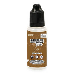Couture Creations STAYZ IN PLACE Alcohol Ink Reinker 12ml - Latte Pearlescent
